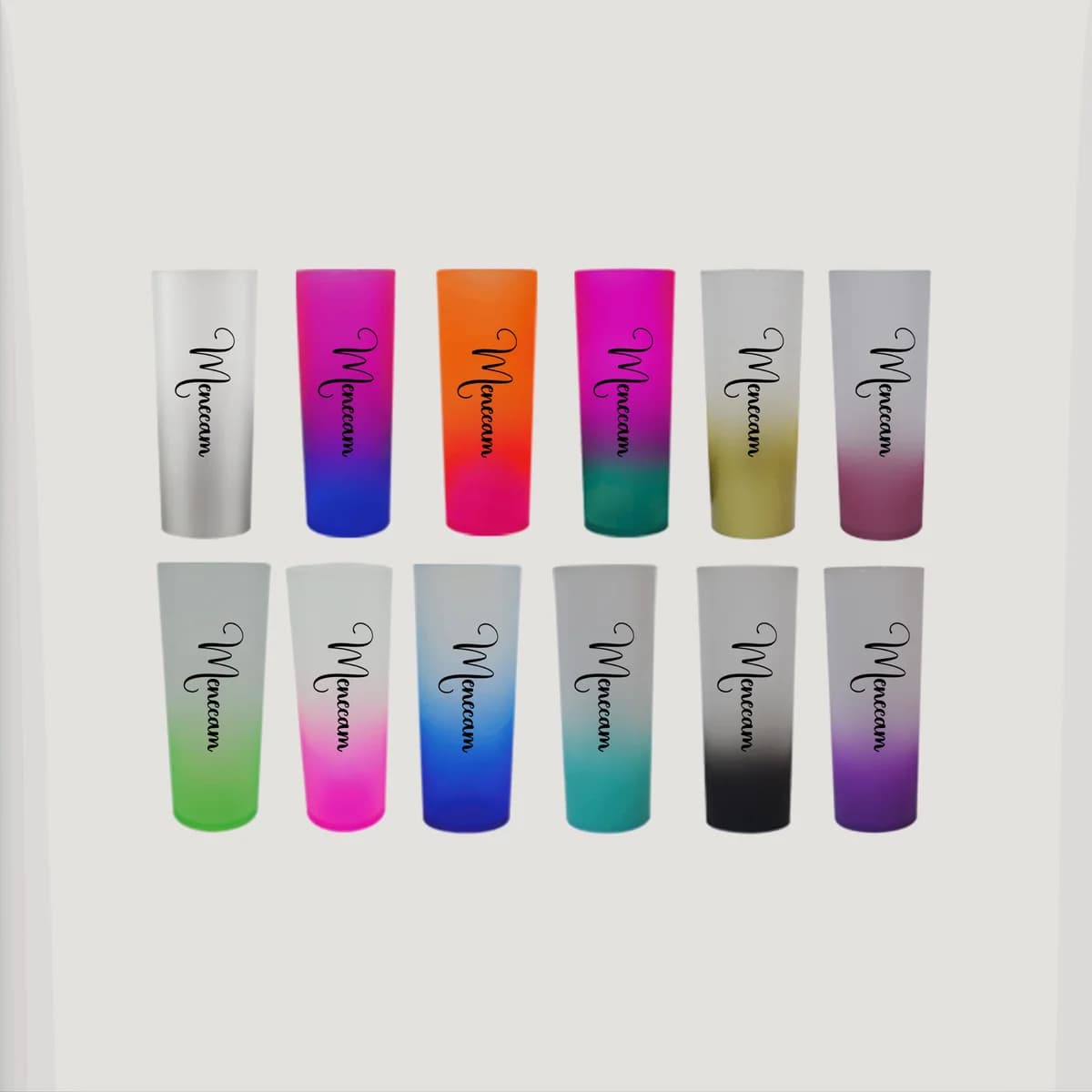 Kit 50 Long Drinks Degradê 330 ml