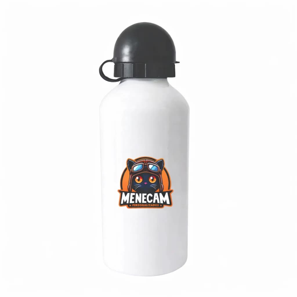 Kit 10 Squeezes Alumínio Tampa Bolinha – 600ml