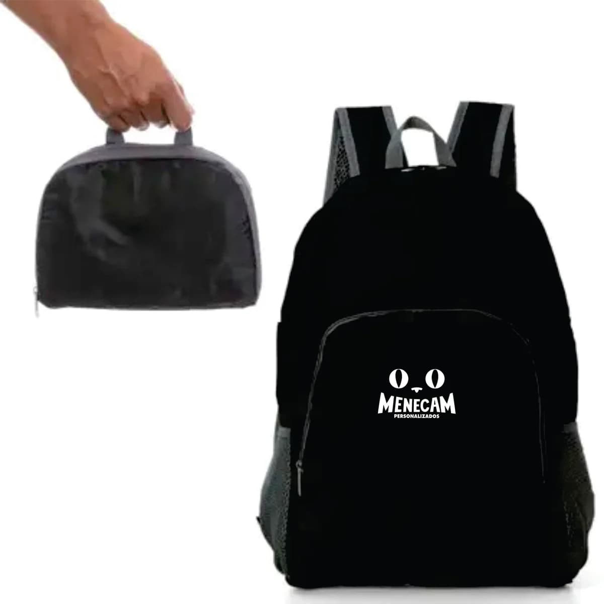 Kit 10 Mochilas Dobráveis 21L
