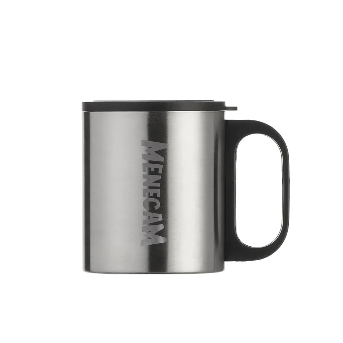 Kit 10 Canecas Personalizadas Inox 180ml com Tampa