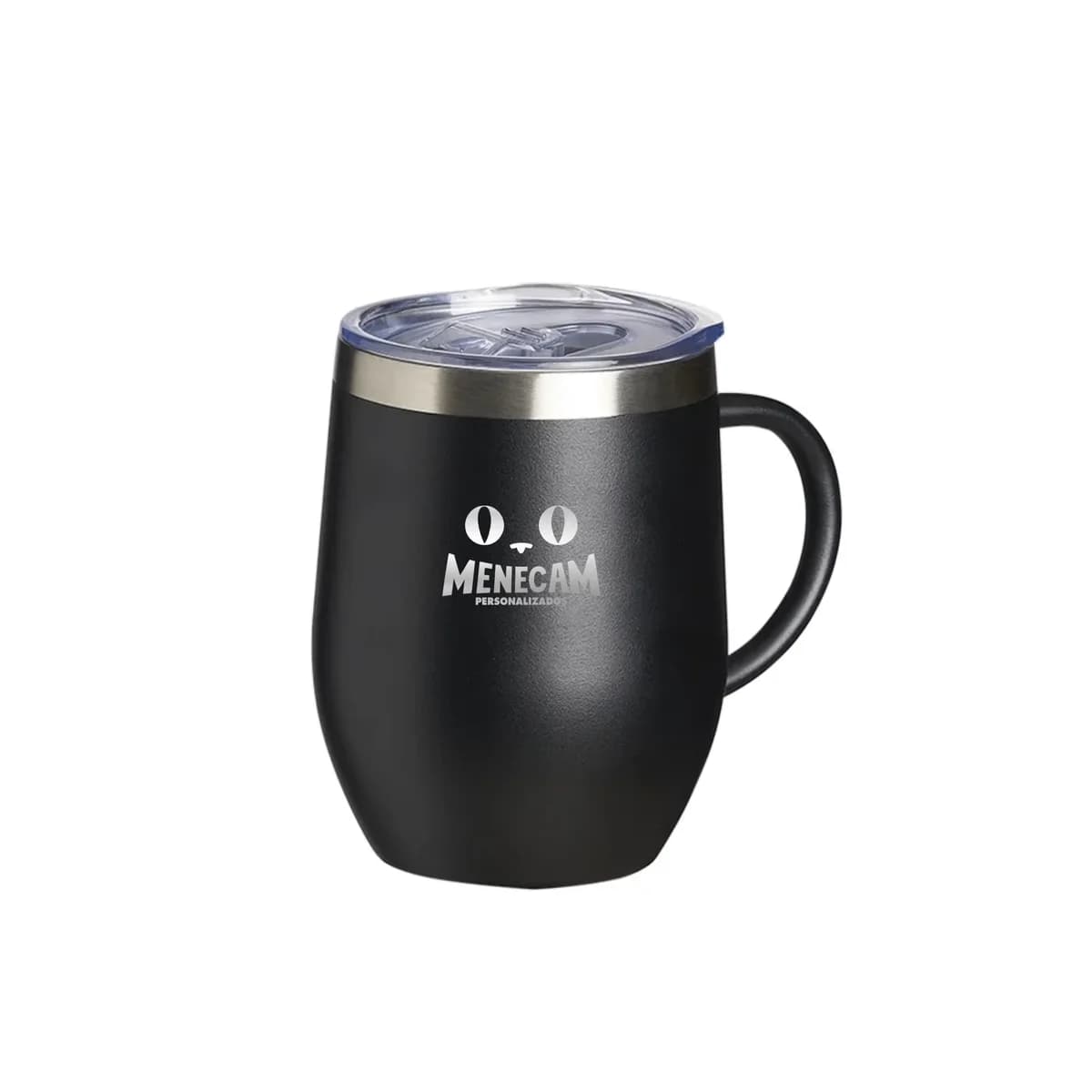 Kit 10 Canecas Térmicas Com Alça 360ml