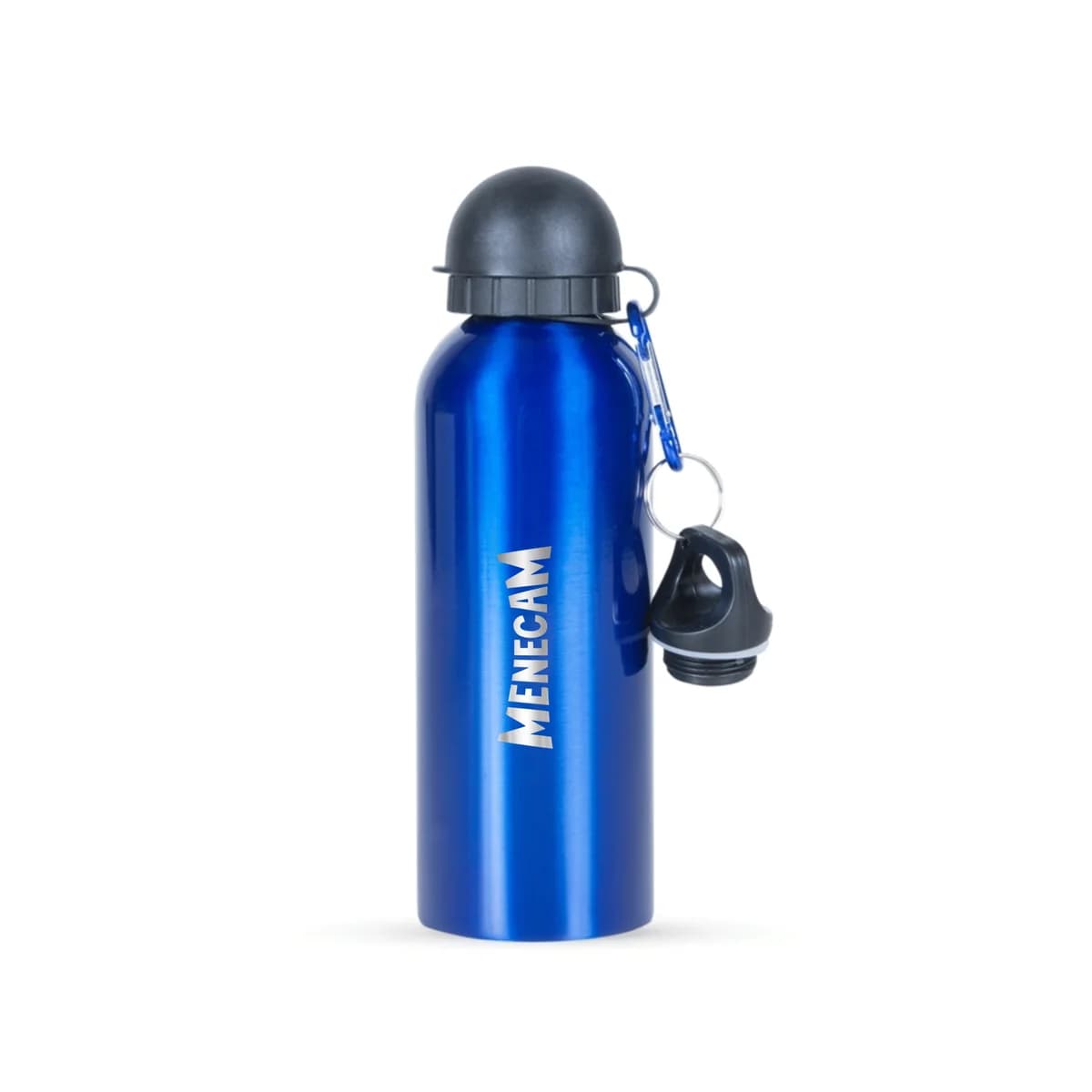 Kit 10 Squeezes de Alumínio com Duas Tampas 500ml