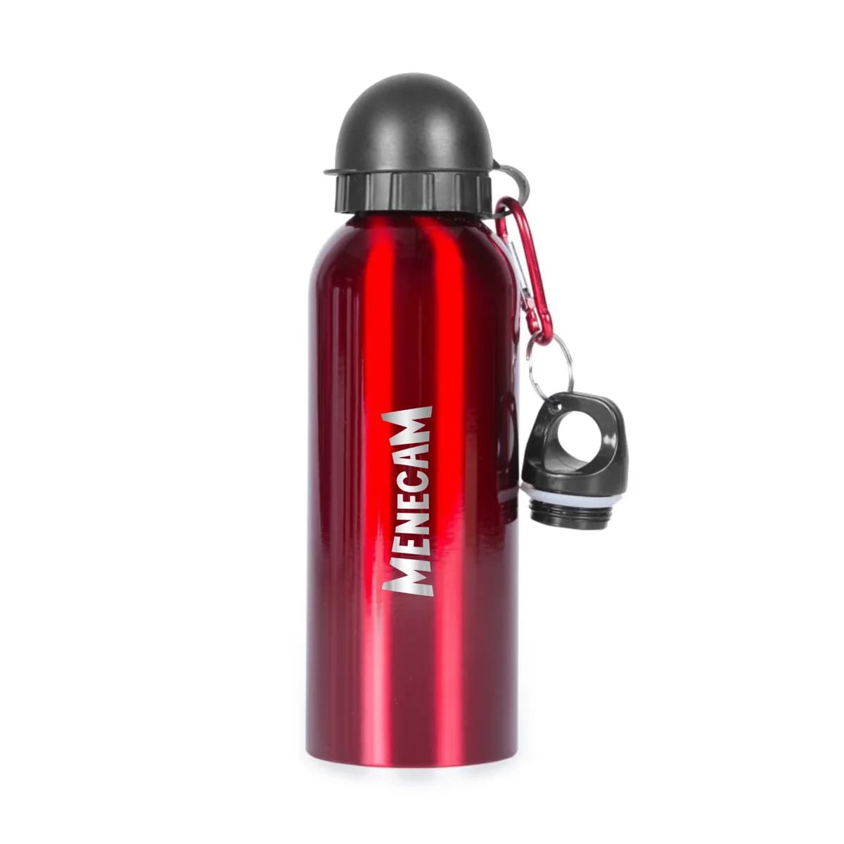 Kit 10 Squeezes de Alumínio com Duas Tampas 500ml