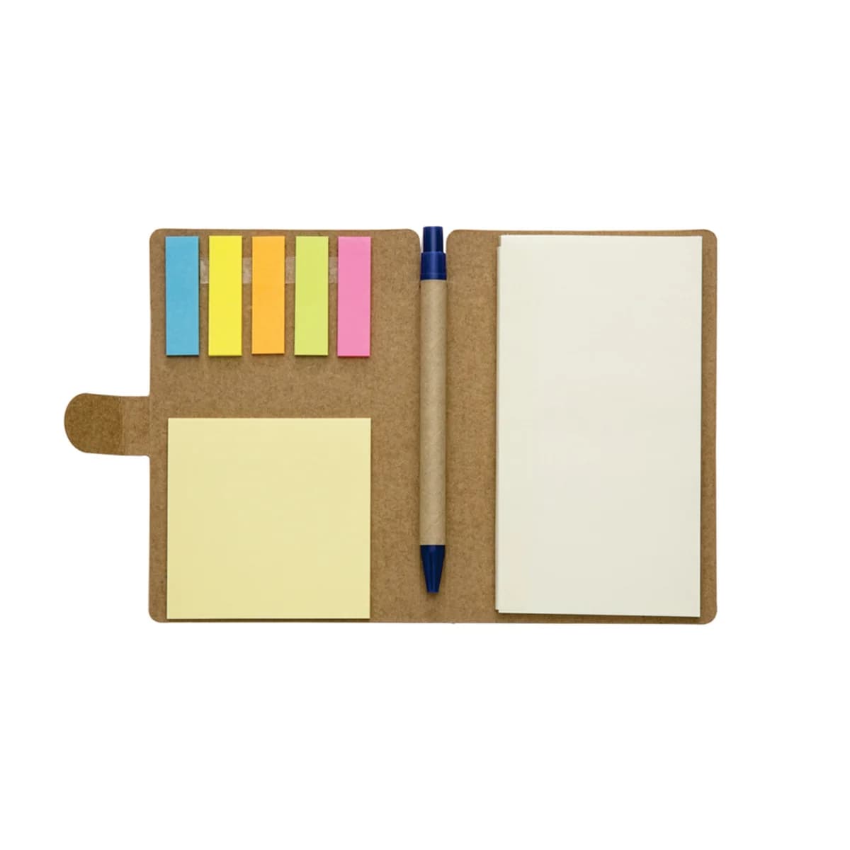 Kit 10 Blocos de Anotações com Post it e Caneta 10×15